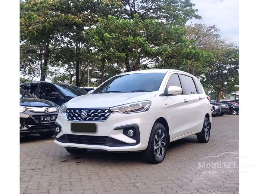 Jual Mobil Suzuki Ertiga 2023 GX Hybrid 1.5 di Banten Automatic MPV Putih Rp 208.000.000