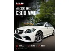 2020 Mercedes-Benz C300 2.0 AMG Line Sedan White on Black Putih Mercy C 300 W205