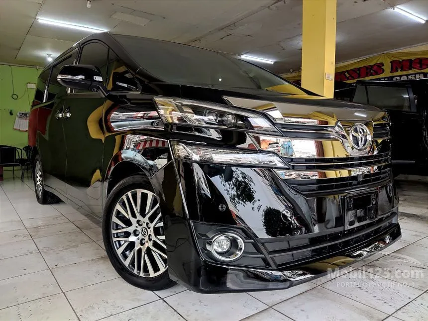 Jual Mobil Toyota Vellfire 2016 G Limited 2.5 di Banten Automatic Van Wagon Hitam Rp 729.000.000