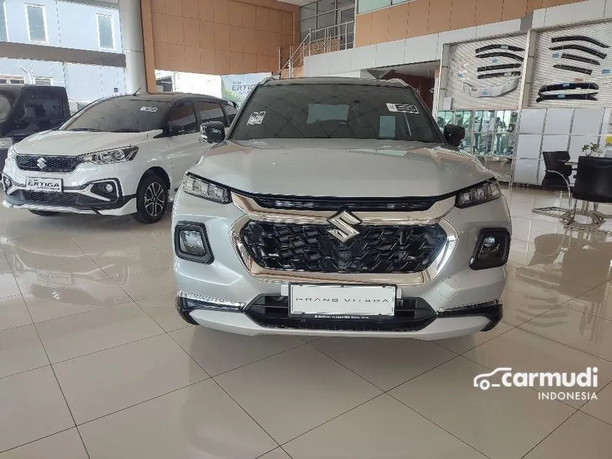 Jual Mobil Suzuki Grand Vitara 2024 MHEV GX Two Tone 1.5 di Banten Automatic SUV Silver Rp 280.500.000