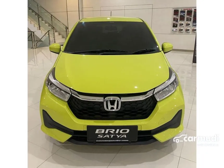 Jual Mobil Honda Brio 2024 E Satya 1.2 di DKI Jakarta Automatic Hatchback Kuning Rp 188.300.000
