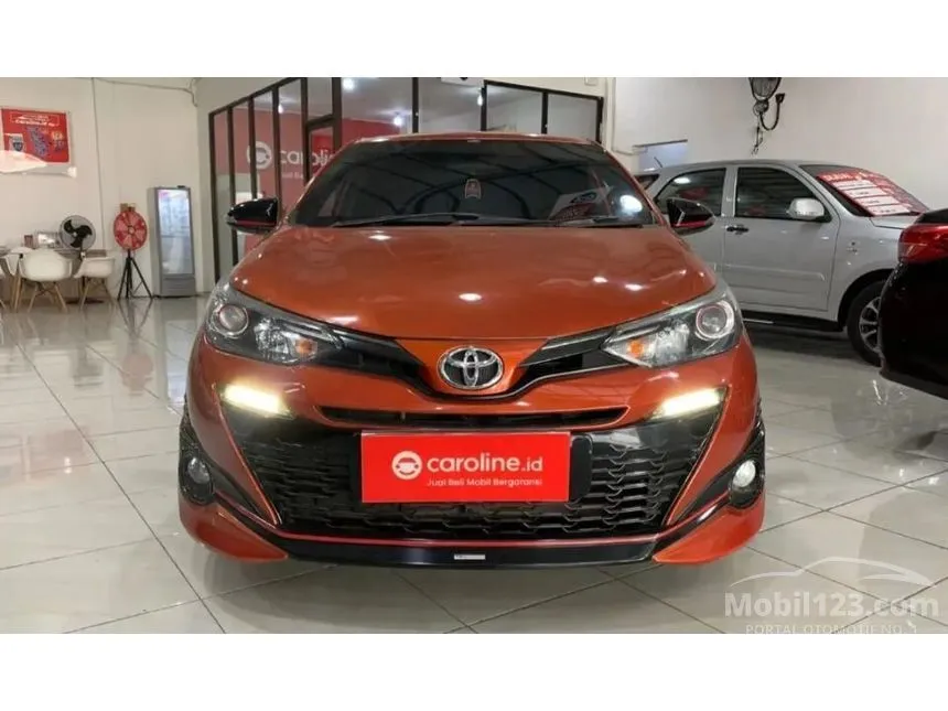 Jual Mobil Toyota Yaris 2018 TRD Sportivo 1.5 di Jawa Barat Manual Hatchback Orange Rp 187.000.000