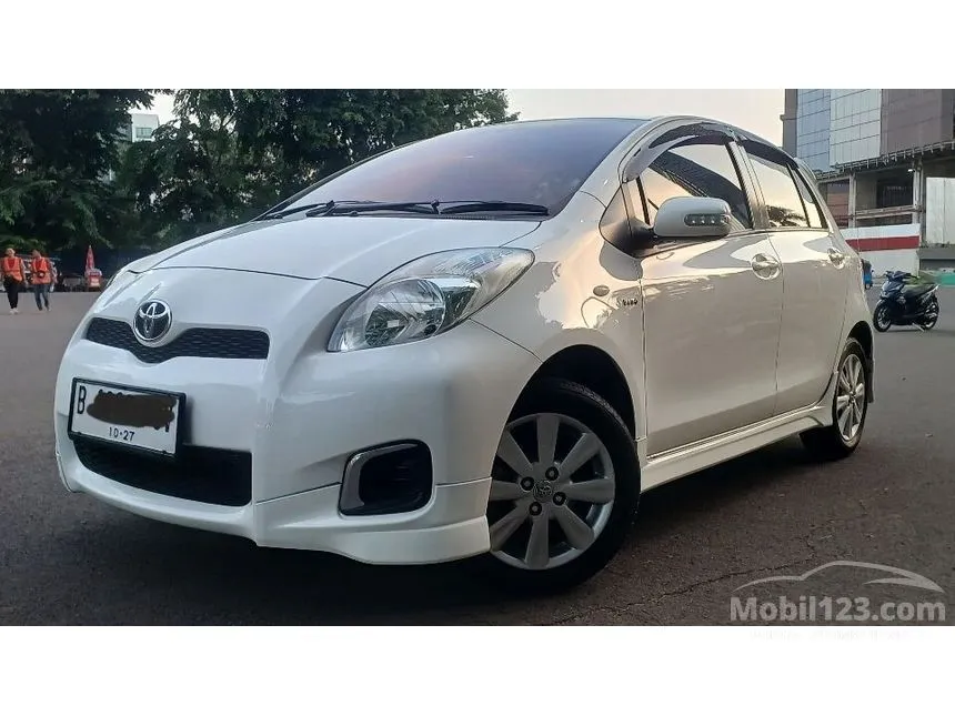 Jual Mobil Toyota Yaris 2012 E 1.5 di DKI Jakarta Automatic Hatchback Putih Rp 125.000.000