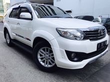 2012 Toyota Fortuner Diesel TRD Record Toyota Tdp 60jt