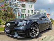 2019 Mercedes-Benz C300 2.0 AMG Sedan Nik2019 Black On Black Km9000 Panoramic Sunroof PBD Extended Wrnty5Thn #AUTOHIGH #BEST OFFER