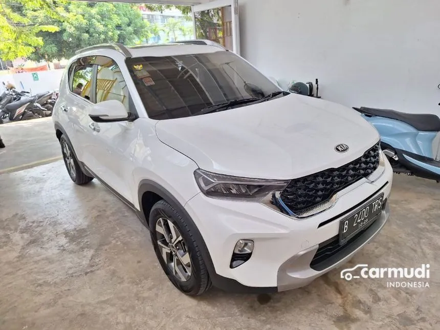 Jual Mobil KIA Sonet 2021 Premiere 1.5 di Jawa Barat Automatic Wagon Putih Rp 225.000.000