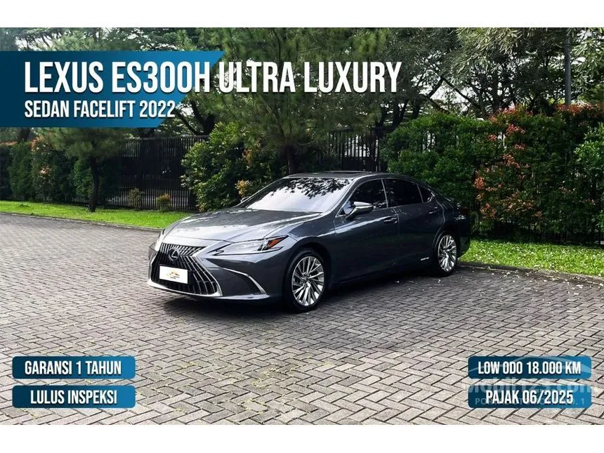 Jual Mobil Lexus ES 300h 2022 Ultra Luxury 2.5 di Banten Automatic Sedan Hitam Rp 865.000.000