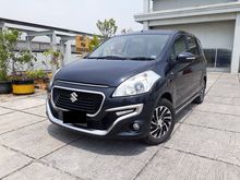 Suzuki Ertiga 1.4 Drezza AT 2016 Hitam Full Orisinil