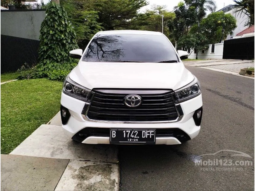 Jual Mobil Toyota Kijang Innova 2021 V 2.0 di DKI Jakarta Automatic MPV Putih Rp 334.000.000