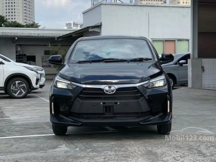 Jual Mobil Toyota Agya 2024 G 1.2 di Jawa Barat Automatic Hatchback Hitam Rp 158.400.000