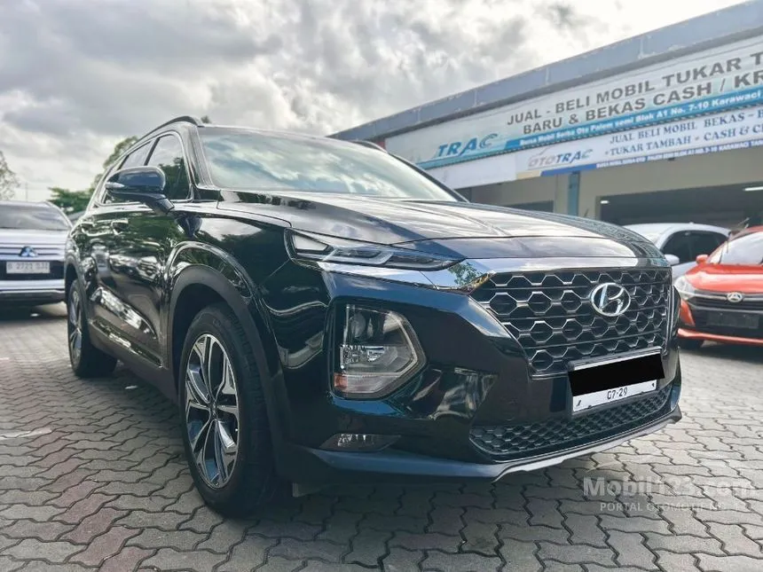 Jual Mobil Hyundai Santa Fe 2019 CRDi GRAND 2.2 di DKI Jakarta Automatic SUV Hitam Rp 395.500.000