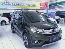 2017 Honda BR-V 1.5 E SUV army green, kilometer 37 ribu, Istimewa
