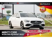 2022 Mercedes-Benz C200 1.5 Avantgarde Line Sedan TERMURAH GARANSI BEBAS TABRAK BANJIR DAN MESIN TRANSMISI
