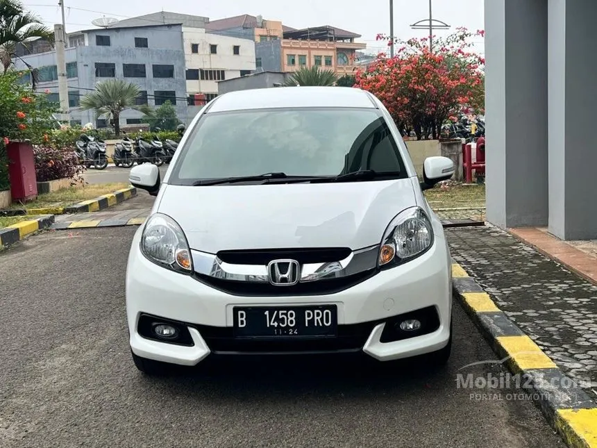 Jual Mobil Honda Mobilio 2014 E 1.5 di DKI Jakarta Automatic MPV Putih Rp 118.000.000