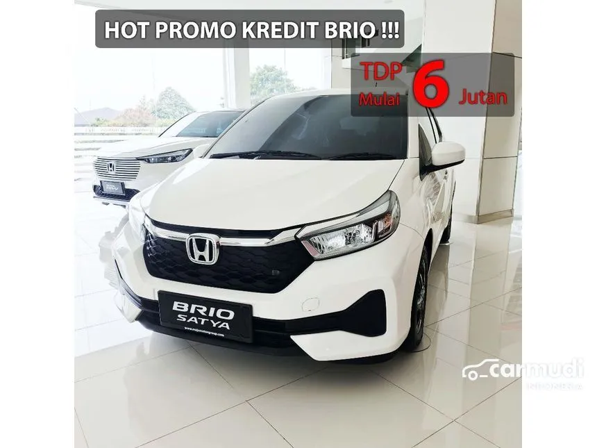 Jual Mobil Honda Brio 2023 E Satya 1.2 di Jawa Barat Automatic Hatchback Putih Rp 153.200.000