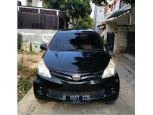 2012 Toyota Avanza 1.3 E MPV hitam metalik, tinggal pakai
