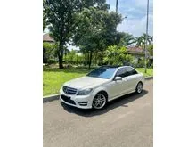 2013 Mercedes-Benz C250 1.8 AMG Coupe Panoramic White on Black Odo 72 Rb (TERMURAH)