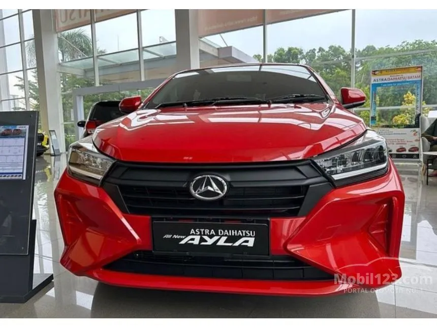 Jual Mobil Daihatsu Ayla 2024 R 1.2 di DKI Jakarta Automatic Hatchback Merah Rp 137.800.000