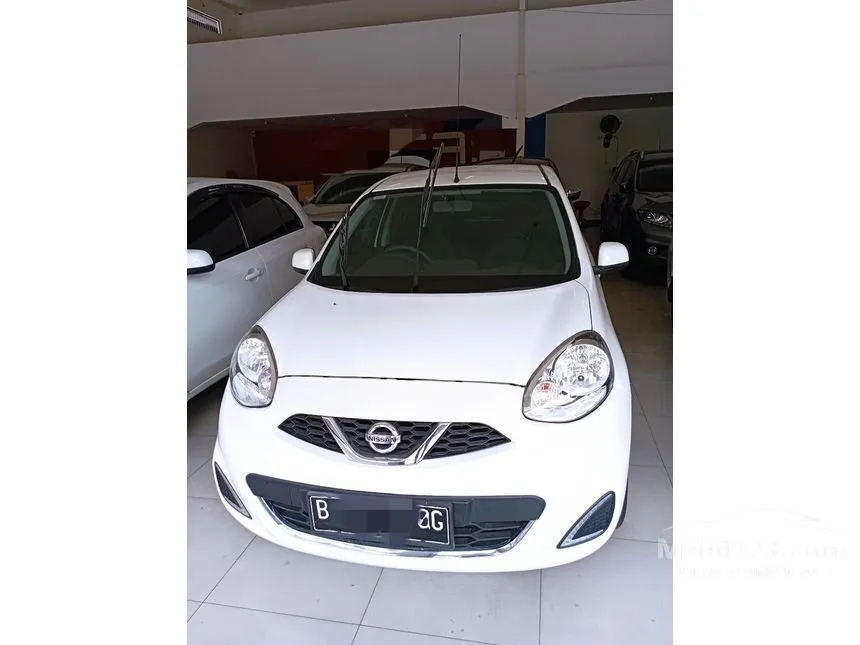 Jual Mobil Nissan March 2017 XS 1.2 di Banten Automatic Hatchback Putih Rp 106.000.000
