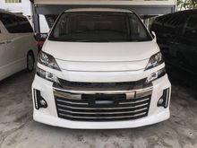TOYOTA VELLFIRE GS SPORT 2.4 FULL SPECS(FREE 1YEAR WARRANTY GIVEN BY OWN WORKSHOP) (UNREG) (LOCAL AP) (Guarantee Like New Car) CALL FOR MORE INFO