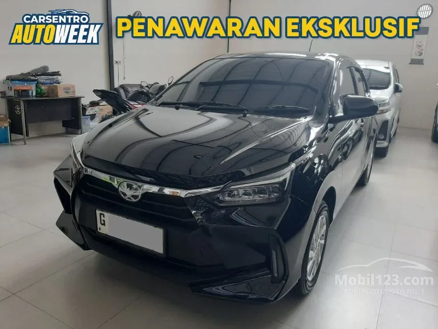 Jual Mobil Toyota Agya 2023 G 1.2 di Jawa Tengah Automatic Hatchback Hitam Rp 155.000.000