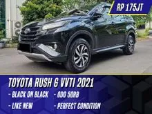 2021 Toyota Rush 1.5 G SUV VVTI Black Hitam
