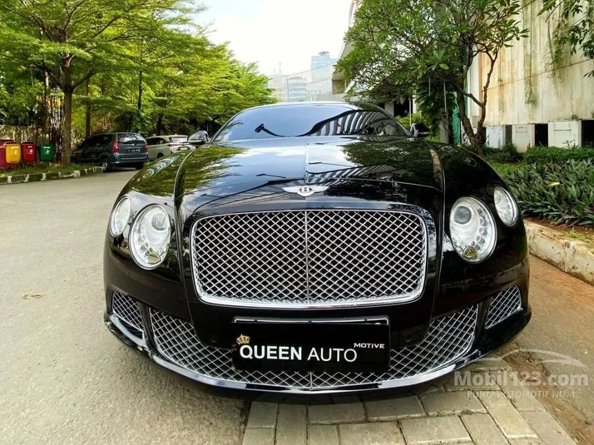Jual Mobil Bentley Continental GT 2014 W12 6.0 di DKI Jakarta Automatic Coupe Hitam Rp 4.790.000.000