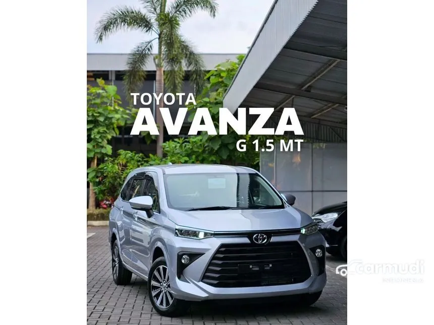 Jual Mobil Toyota Avanza 2024 G 1.5 di Banten Manual MPV Silver Rp 222.700.000