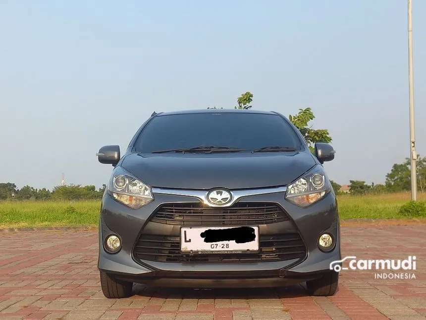 Jual Mobil Toyota Agya 2018 G 1.2 di Jawa Timur Manual Hatchback Abu