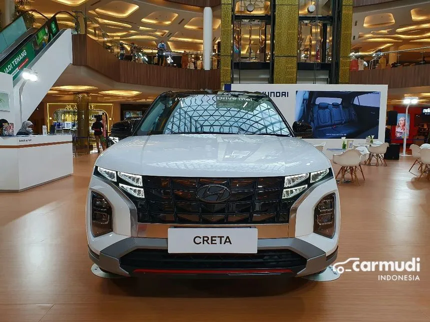 Jual Mobil Hyundai Creta 2024 Prime 1.5 di Jawa Barat Automatic Wagon Putih Rp 387.500.000