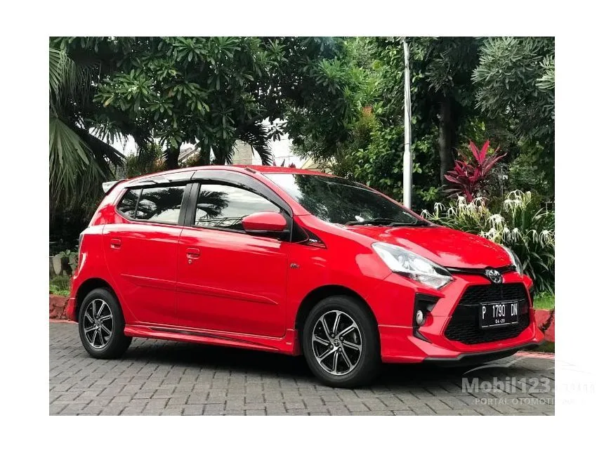 Jual Mobil Toyota Agya 2020 TRD 1.2 di Jawa Timur Automatic Hatchback Merah Rp 140.000.000