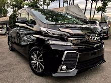 2015 Toyota Vellfire 2.5 ZA 7 SEATER 2 POWER DOOR UNREG