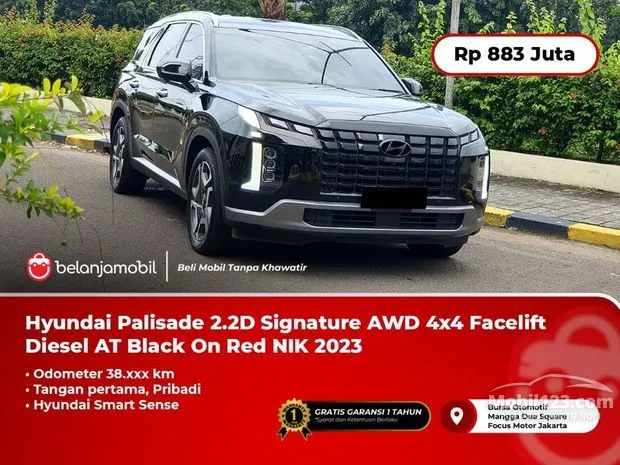 Jual Hyundai Palisade Bekas 2023 di Indonesia Harga Murah, Kondisi ...
