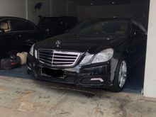 2011 Mercedes-Benz E250 Avantgarde black int saddle tan km 50rb