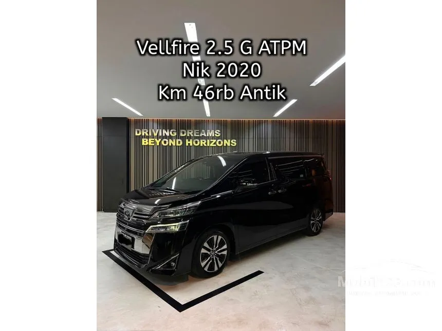 2020 Toyota Vellfire G MPV