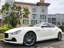 2017 Maserati Ghibli 3.0 M157 Sedan Reg.2018 White On Saddle Tan Km3000 TDP.750JT