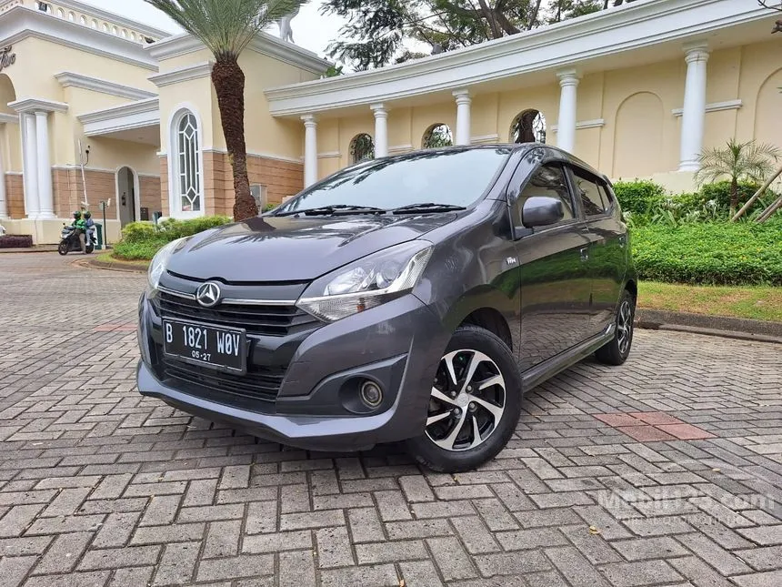 Jual Mobil Daihatsu Ayla 2017 X 1.2 di Banten Manual Hatchback Abu