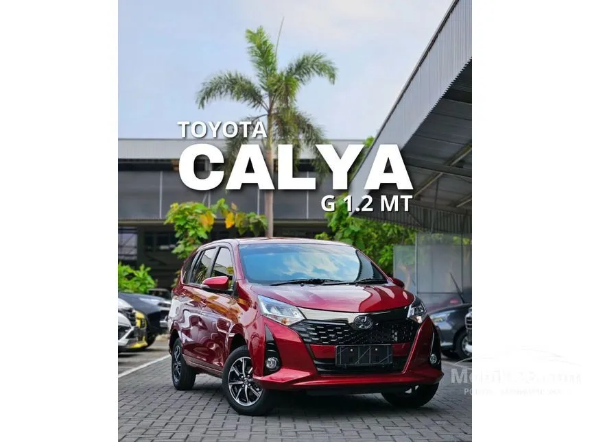 Jual Mobil Toyota Calya 2024 G 1.2 di Jawa Barat Manual MPV Marun Rp 172.000.000