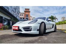 Porsche Cayman 2.7 PDK (981) AT 2014 White on Red CBU IU Tax Panjang 1 Tahun Low KM 12 ribuan SANGAT TERAWAT BEST CHOICE