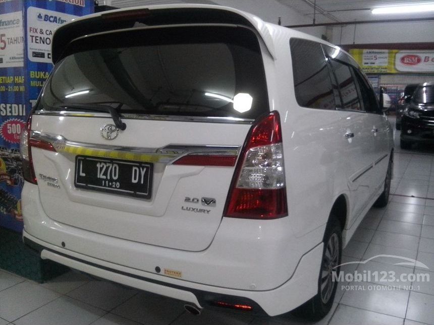 Jual Mobil Toyota Kijang Innova 2015 V Luxury 2.0 di Jawa 