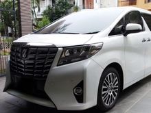 2016 Toyota Alphard 2.5 G ATPM Putih km 20rb full original spt br