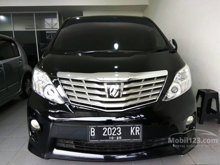 Jual Mobil Toyota Alphard 2010  2 4 di Banten Automatic MPV 