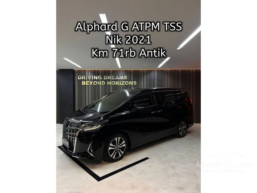 2021 Toyota Alphard G MPV