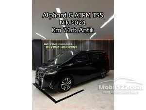 2021 Toyota Alphard 2.5 G MPV