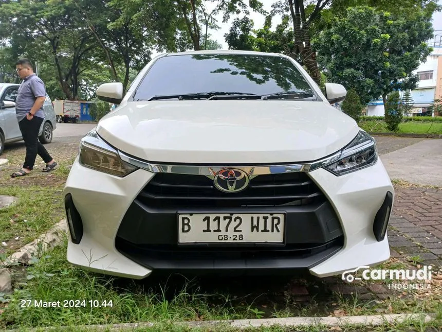 Jual Mobil Toyota Agya 2023 G 1.2 di DKI Jakarta Manual Hatchback Putih Rp 145.000.000