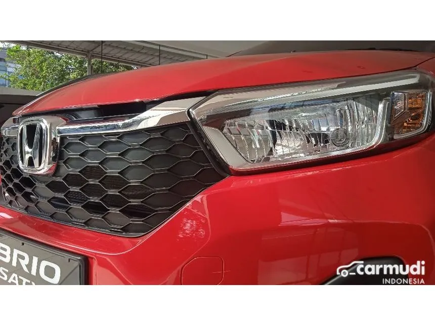 Jual Mobil Honda Brio 2024 E Satya 1.2 di Banten Automatic Hatchback Merah Rp 188.000.000