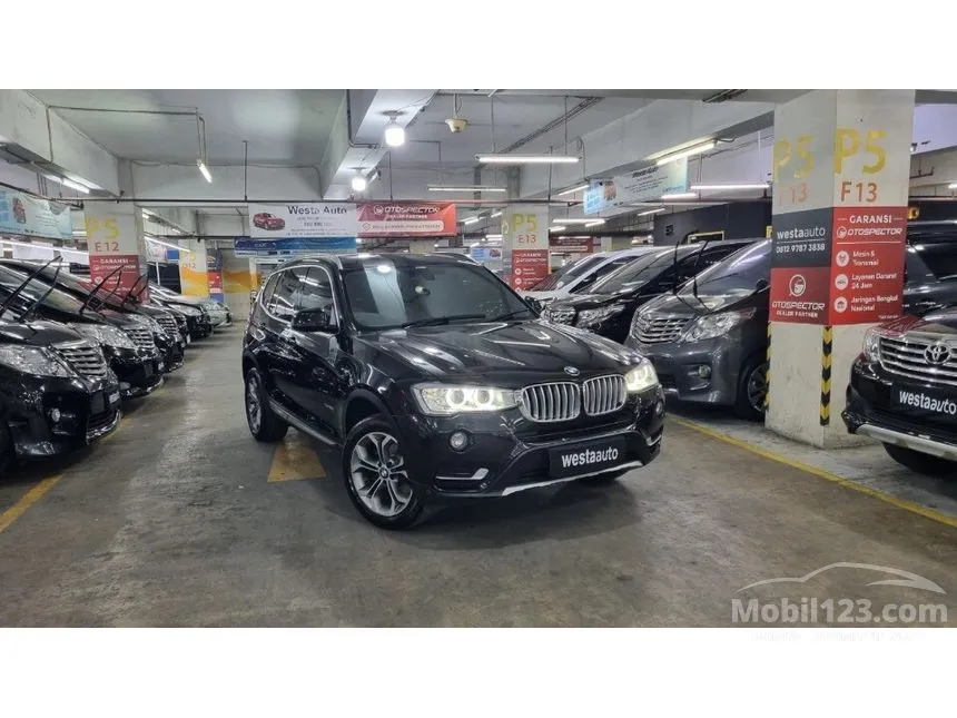 Jual Mobil BMW X3 2015 xDrive20i xLine 2.0 di DKI Jakarta Automatic SUV Hitam Rp 328.000.000