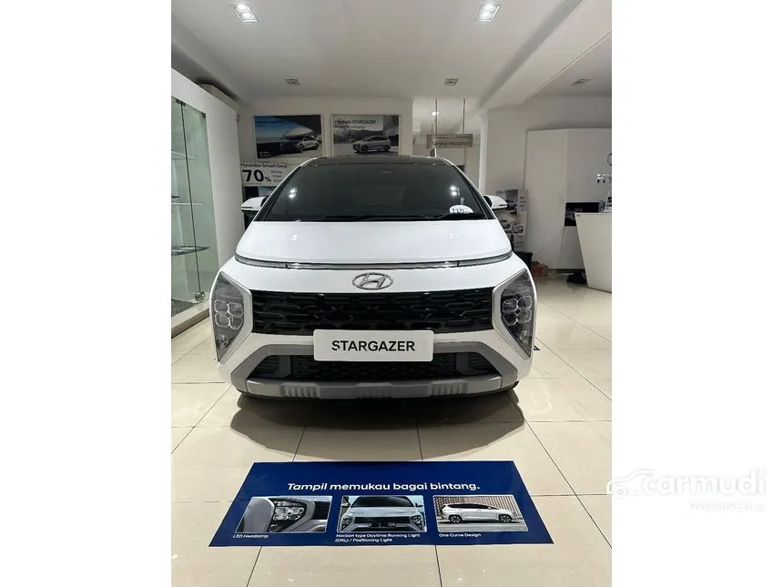 Jual Mobil Hyundai Stargazer 2024 Prime 1.5 di Jawa Barat Automatic Wagon Putih Rp 275.000.000