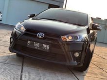 2016 Toyota Yaris 1.5 G Hatchback Hitam Mulus banget siap Pake