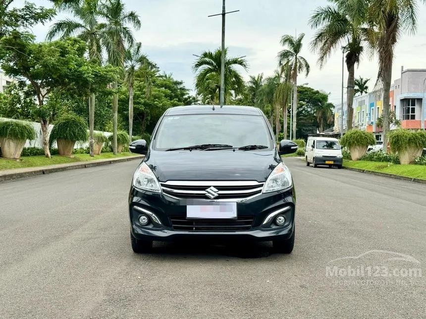 Jual Mobil Suzuki Ertiga 2018 GX 1.4 di Banten Automatic MPV Hitam Rp 153.000.000